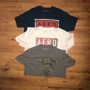Set of 3 Aero men’s T-shirt’s